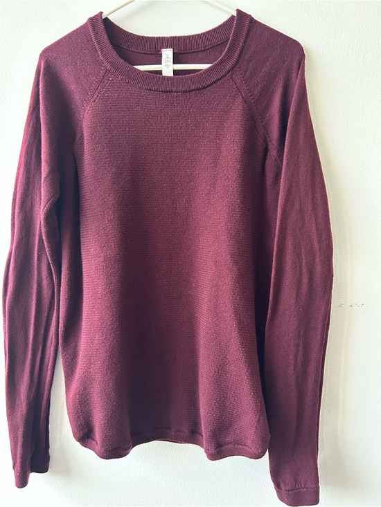lululemon athletica Sweaters - lululemon athletica Women's Crewneck Sweater in Berry